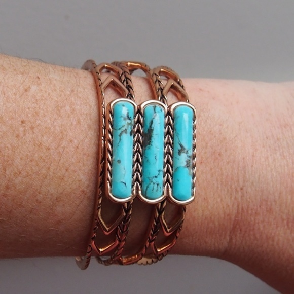 Studio Barse Jewelry - Stunning Studio Barse Copper Turquoise Bracelet